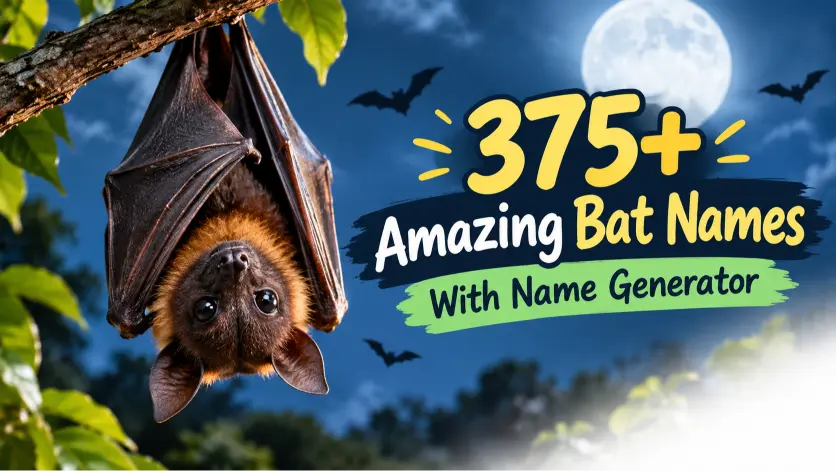 Bat Names With Name Generator