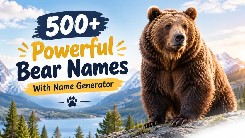 bear names with name generator