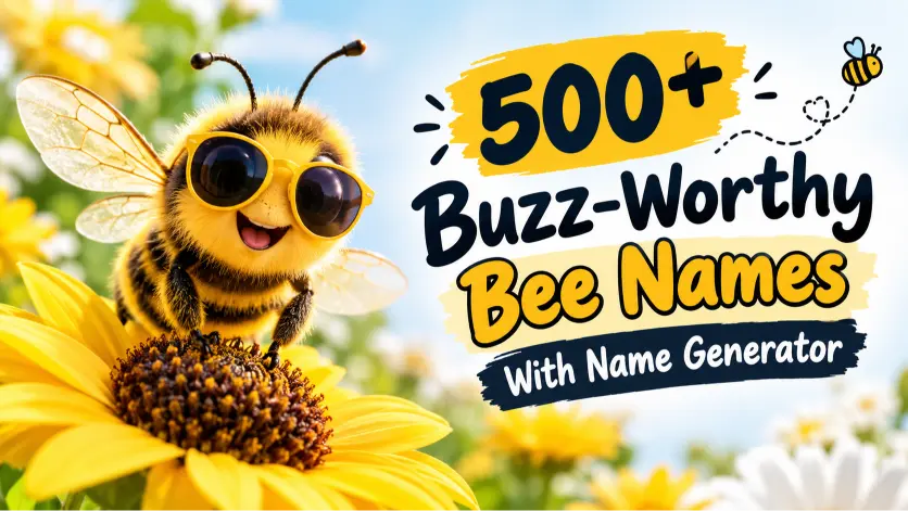 bee names with name generator