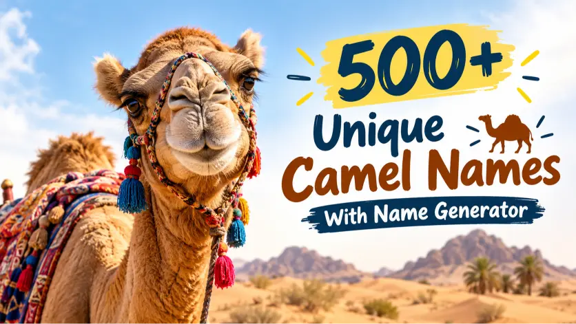 camel names with name generator