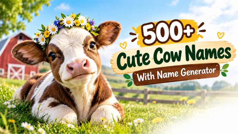 Cow Names With Name Generator