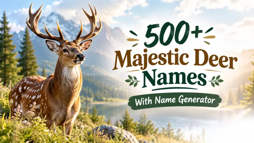 deer names with name generator