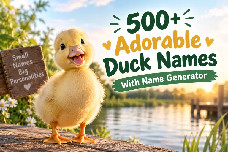 Duck Names with Name Generator