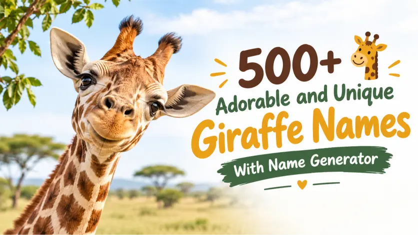 giraffe names with name generator