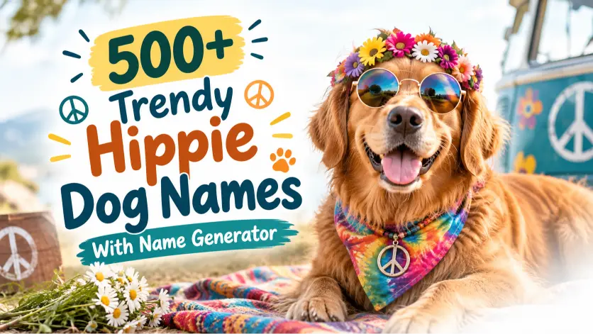 hippie dog names with name generator