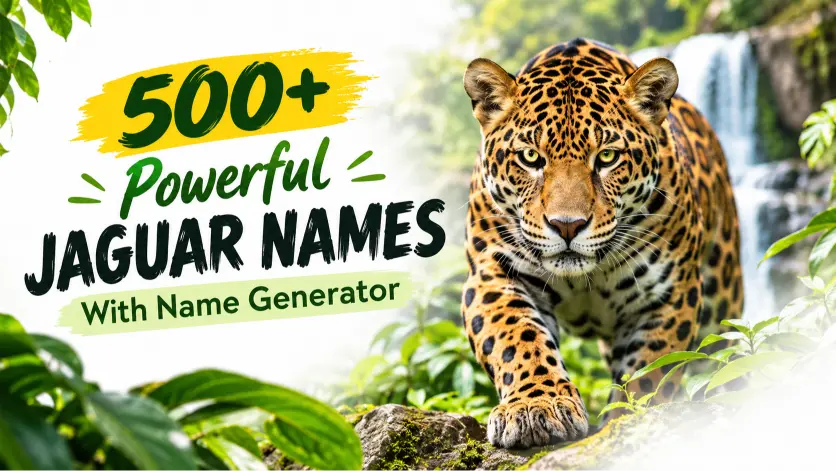 jaguar names with name generator
