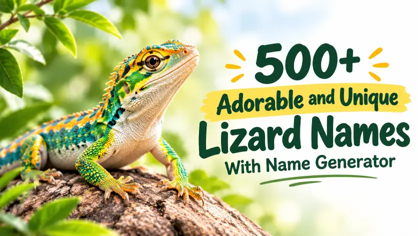 lizard names with name generator