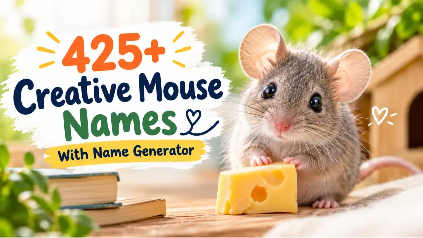 Mouse Names With Name Generator