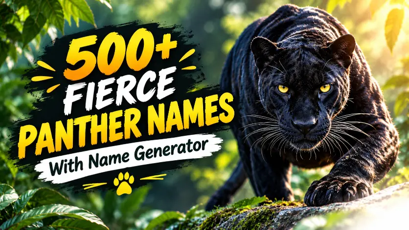 panther names with name generator