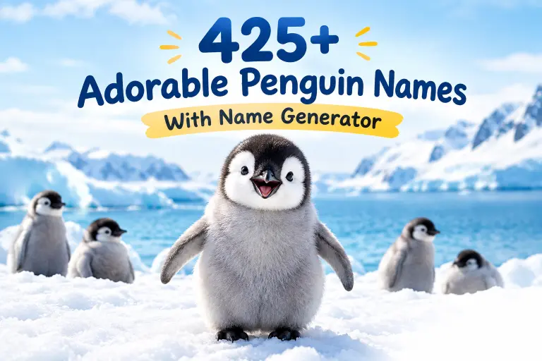 Penguin Names with Name Generator