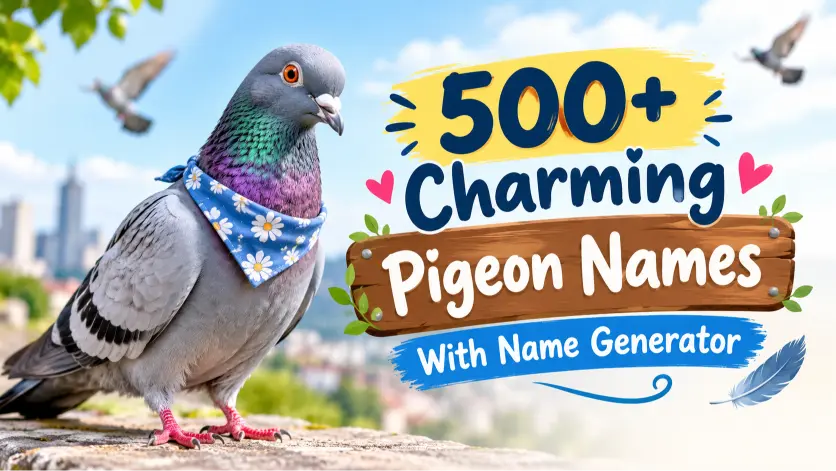 pigeon names with name generator