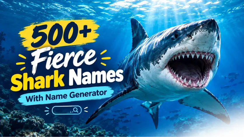 shark names with name generator