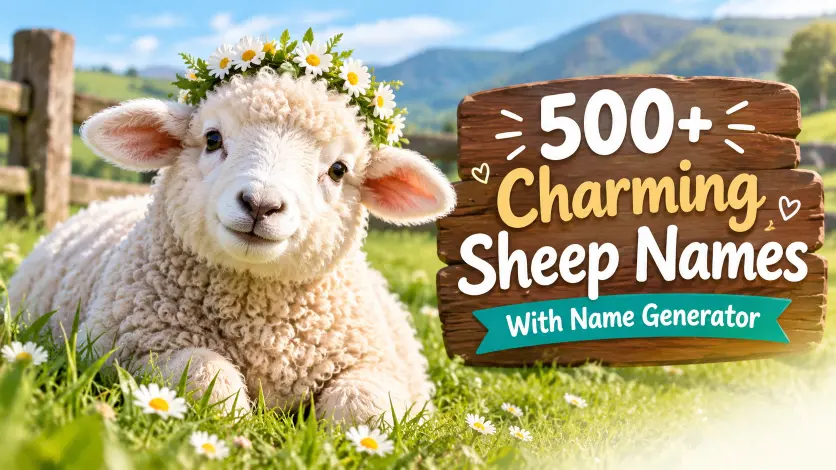 sheep names with name generator