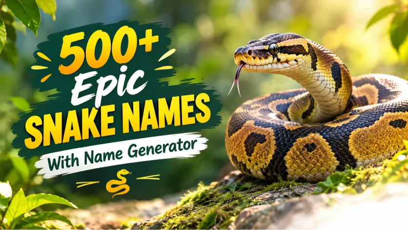 snake names with name generator