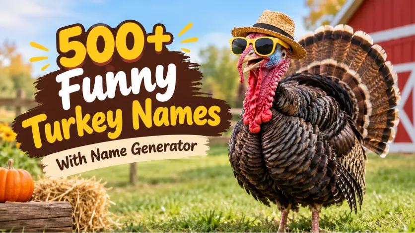 turkey names with name generator